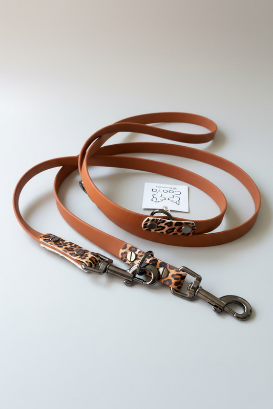 Leopard Leine 19mm, 3-fach verstellbar