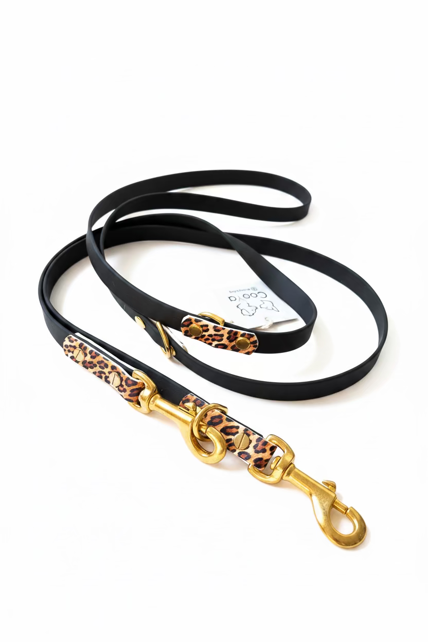 Leopard Leine 19mm, 3-fach verstellbar