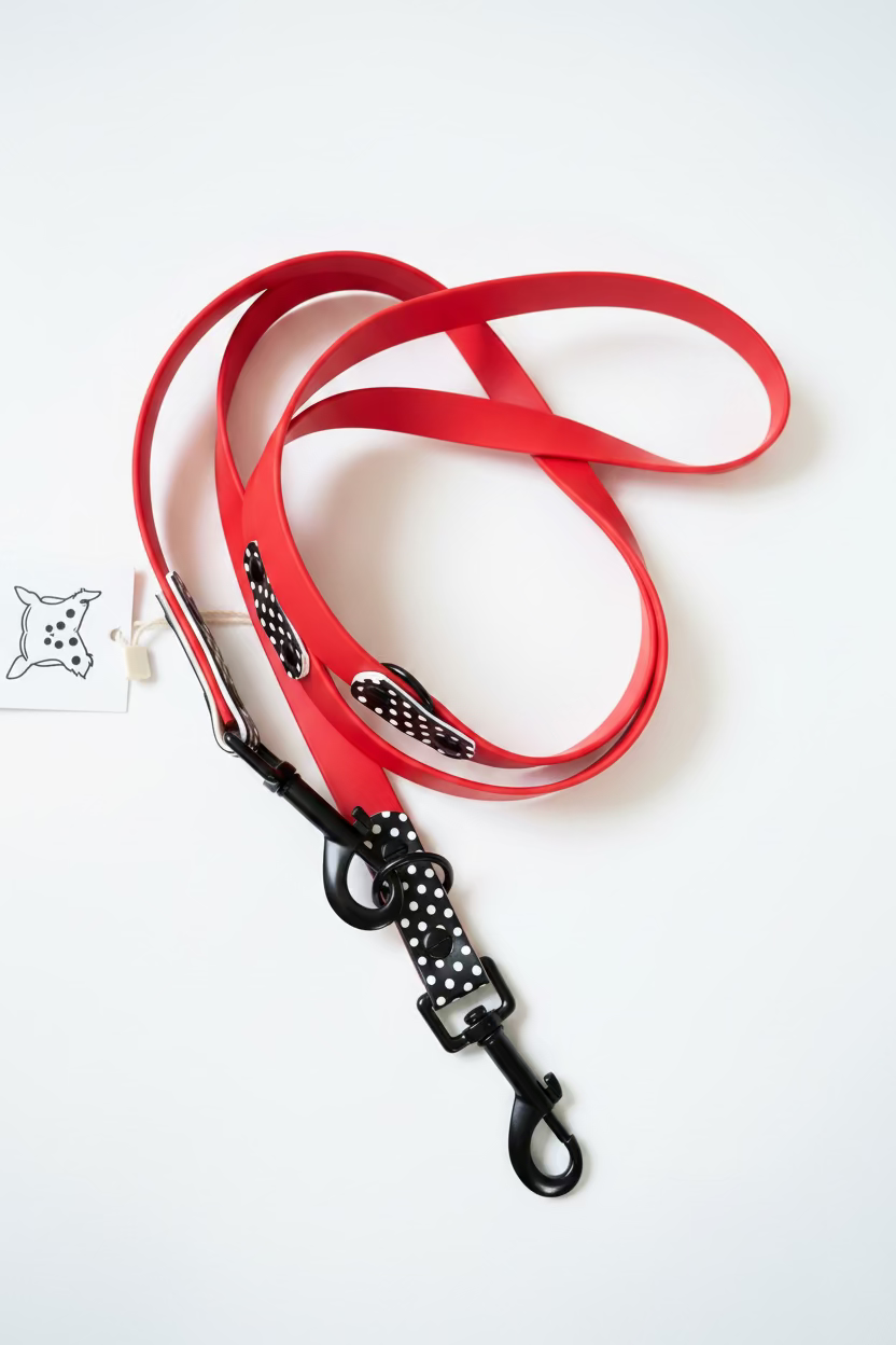 Polkadots Leine 19mm, 3-fach verstellbar