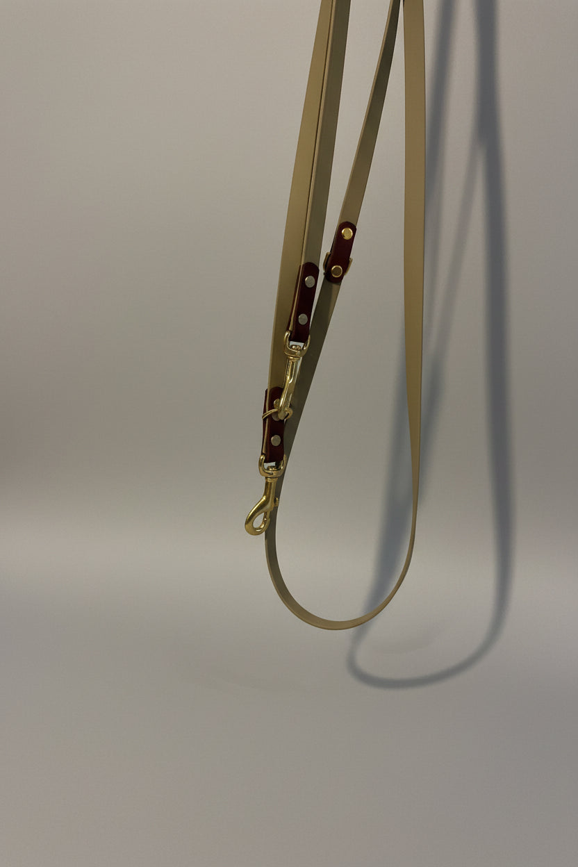 Zweifarbige Leine 19mm, 3-fach verstellbar