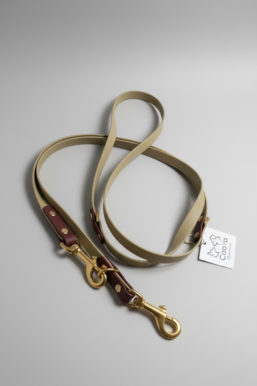 Zweifarbige Leine 19mm, 3-fach verstellbar