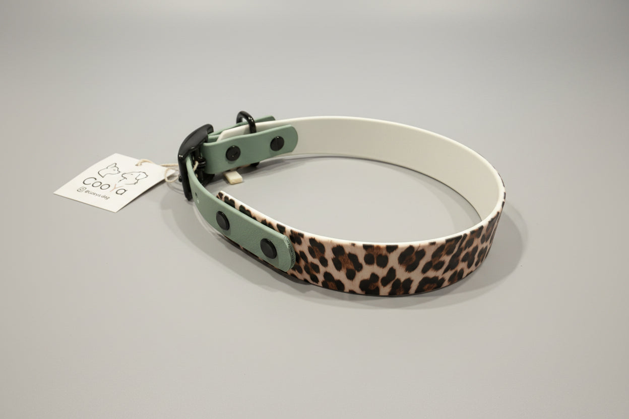 Snow Leopard Halsband - 38mm
