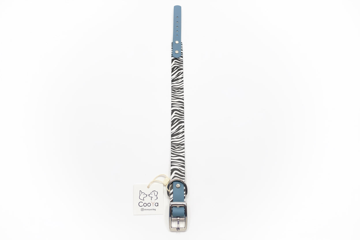 Zebra Halsband - 25 mm