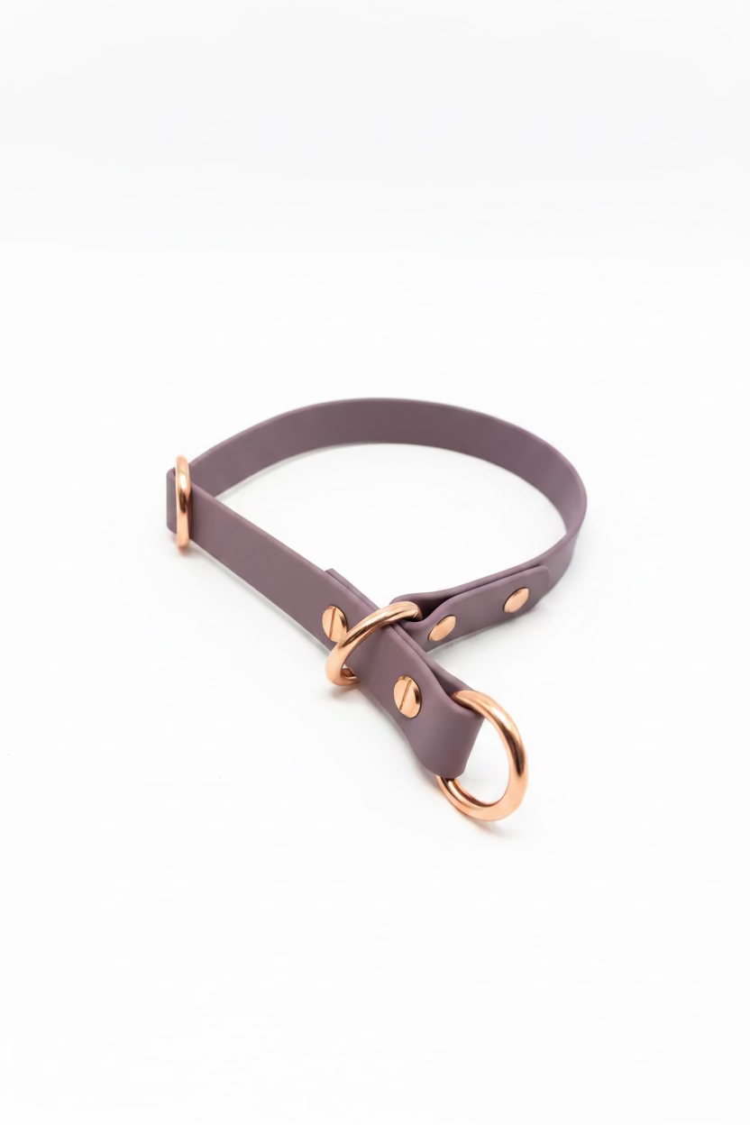 Zugstopp Halsband Marvelous Mauve roségold