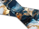Blue Gold Marble Leine 19mm, 3-fach verstellbar